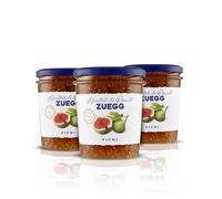 Zuegg, Confettura Extra di Fichi I Frutteti di Oswald - Contiene 60% di Frutta ogni 100 Grammi, Frutta Raccolta a Mano, Senza Glutine, Prodotto Vegano (3 x 330 grammi)