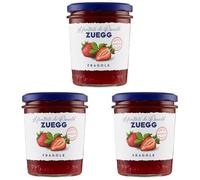Zuegg, Confettura Extra di Fragole, 320g (Confezione da 3)