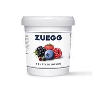 Zuegg, Confettura Extra di Frutti di Bosco da Forno/Farcitura Secchiello 1,3kg - Confezione Dispensa, B&B, Hotel, Contiene 50% di Frutta ogni 100 Grammi, Senza Glutine (1 Mastello x 1,3kg)