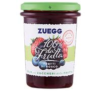 Zuegg - Confettura Frutti di Bosco, solo con Zuccheri della Frutta - 8 pezzi da 250 g [2 kg]