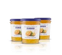 Zuegg, Marmellata di Arance Amare I Frutteti di Oswald - Contiene 30% di Frutta ogni 100 Grammi, Frutta Raccolta a Mano, Senza Glutine, Prodotto Vegano (3 x 330 grammi)