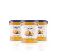 Zuegg, Marmellata di Arance Amare I Frutteti di Oswald - Contiene 30% di Frutta ogni 100 Grammi, Frutta Raccolta a Mano, Senza Glutine, Prodotto Vegano (3 x 330 grammi)
