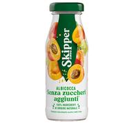 Zuegg Skipper Albicocca 200ml x24 | Succo di Frutta Senza Zucchero, 100% Ingredienti di Origine Naturale