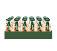 Zuegg Skipper Bevanda Gusto Ace Senza Zuccheri Aggiunti, Linea Bar | Bevanda a base di Frutta e Verdura con Arancia, Carota, Limone, in Bottiglietta di Vetro (200ml x 24 Pezzi)