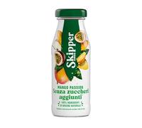 Zuegg Skipper Mango Passion 200ml x24 | Succo di Frutta Senza Zucchero, 100% Ingredienti di Origine Naturale