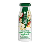 Zuegg Skipper Mela Limpida 200ml x24 | Succo di Frutta Senza Zucchero, 100% Ingredienti di Origine Naturale
