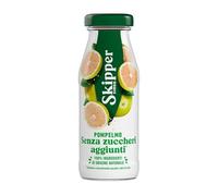 Zuegg Skipper Pompelmo 200ml x24 | Succo di Frutta Senza Zucchero, 100% Ingredienti di Origine Naturale