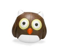 Züny zueny Gufo Cicci del Libro e Porta Stopper Grande Marrone (Owl Brown White)
