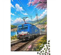 Zug Berg - Puzzle da 1000 pezzi, per interni, per adulti | cartone da 70 x 50 cm, montaggio a mano, superficie liscia, appassionati di puzzle, pensiero logico