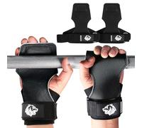 Zughilfen In Pelle Con Cinturino Antiscivolo E Supporto Per Polso, Aiuto Allenamento Per Stacchi E Trazioni, Impermeabile E Resistente Al Sudore, Per Bodybuilding, Sollevamento Pesi, Fitness