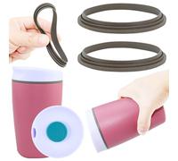 ZUGHXMS Leak-Proof Rubber Seal Replacement for Owala Sliding Lid Coffee Tumbler 20/12OZ,Silicone Sealing Ring Gaskets Seal Parts Water Bottle Lid,Compatible with Owala SmoothSip Slider H-OP4-004