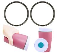 ZUGHXMS Rubber Seal Replacement for Owala Sliding Lid Coffee Tumbler 20/12OZ,Sealing Ring Gaskets Seal Silicone Parts Leak-Proof Water Bottle Lid Compatible with Owala SmoothSip Slider H-OP4-002