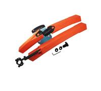 ZUGLQYSX Parafango MTB Parafanghi for Bici, parafanghi a Installazione Rapida, for da Strada e Montagna, Pneumatici for Ciclismo, Anteriori/Posteriori, Set di, paraspruzzi(Orange)