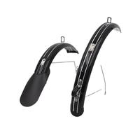 ZUGLQYSX Parafango MTB Set di parafanghi for Bici, parafango for con Supporto for Ruota, for Bicicletta, Anti-Fango, Accessori for Parti(1 Set Black)