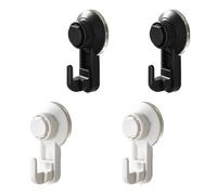 ZUGLQYSX Robe Hook Hooks For Hanging Wall Mounted Hooks Coat Rack Wall Mounted(White and Black)