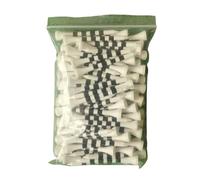 ZUGLQYSX Tee da Golf 100 Pezzi/Borsa con Striscia Nera Mark Scale 70mm 83.0mm Accessori 2 Dimensioni T-Shirt a Sfera Colorata(Color 01 100 PCS 70mm)