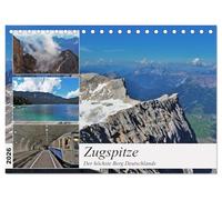 Zugspitze - Der höchste Berg Deutschlands (Tischkalender 2026 DIN A5 quer), CALVENDO Monatskalender: Zwölfteilige Reise auf die Zugspitze