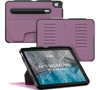 ZUGU CASE iPad Air 11 (M4 2026/M3 2025/M2 2024) & Air 5a/4a Generazione (2022/2020) 10.9 Cover Protettiva, 8 Angoli Regolabili Magnetico, Ricarica di Apple Pencil, Auto Svegliati/Sonno [Bacca viola]