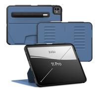 ZUGU Custodia per iPad Pro 11 (M4 / M5) 2024/2025 Cover Protettiva Sottile con 8 Angoli Regolabili Magnetico, Ricarica di Apple Pencil, Auto Svegliati/Sonno [ Blu ardesia ]