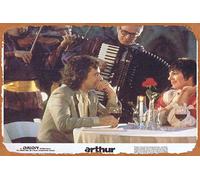 Zuhhgii ARTHUR Original Lobby Card 8 Dudley Moore Liza Minnelli Movie Poster, Targa in metallo stile vintage, classico poster da parete decorazione da parete per bar, ristorante, grotta, dimensioni 20