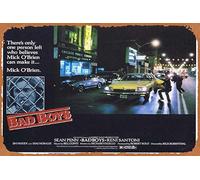 Zuhhgii BAD BOYS Original US Lobby Card 7 Sean Penn Reni Santoni Movie Poster, Targa in metallo stile vintage, classico poster da parete decorazione da parete per bar, ristorante, grotta, dimensioni 8