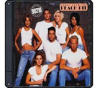 Zuhhgii Beverly Hills 90210: Songs From The Peach Pit Targhe in metallo vintage Rock Music Decorazione da parete Man Cave Targa in latta Palestra Piscina Bar Bagno Cortile Garage Pub Targa Poster Wall