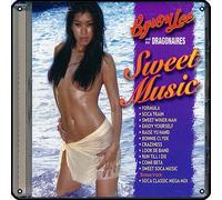 Zuhhgii Byron Lee & The Dragonaires - Sweet Music, cartello in metallo vintage con musica rock, decorazione da parete in metallo, per palestra, piscina, bar, bagno, cortile, garage, pub, poster da