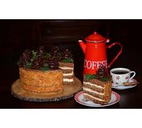 Zuhhgii Foto Torte Coffee brocche Cup Food Sweets Design assi di legno decorazione da parete in latta - 20,3 x 30,5 cm