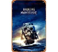 Zuhhgii Haunting of the Mary Celeste (Emily Swallow, Richard Roundtree) Poster in metallo vintage per film, cinema cinema teatro, 20 x 30 cm, targa in metallo vintage per casa, bar, pub, garage