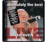Zuhhgii Heaven 17 - Targa in metallo vintage con scritta "Absolutely The Best", decorazione da parete con musica rock e uomo, in metallo, per palestra, piscina, bar, cortile, garage, pub, 30,5 x 30,5