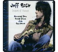 Zuhhgii Jeff Beck - Shapes Of Things cartelli in metallo vintage rock music decorazione da parete uomo grotta cartello in latta palestra piscina bar bagno cortile garage pub targa poster arte da