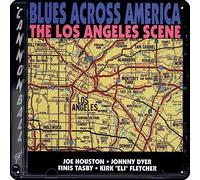 Zuhhgii Joe Houston, Johnny Dyer, Finis Tasby, Kirk Eli Fletcher - Blues Across America: The Los Angeles Scene Metal Signs Vintage Rock Music Wall Decor Man Cave Tin Sign Gym Pool Bar Bagno Yard