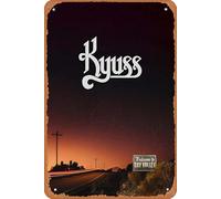 Zuhhgii Kyuss Band Desert Kyuss Sky Valley Stoner Rock Kyuss t-Shirt Poster 30,5 x 20,3 cm Vintage Metal Tin Sign Home Decor Garage Man Cave Wall Art