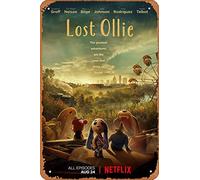 Zuhhgii Lost Ollie (Jonathan Groff, Tim Blake Nelson) - Targa in metallo vintage con film cinema cinematografico, 20,3 x 30,5 cm, decorazione vintage con musica cinematografica per casa, bar, pub