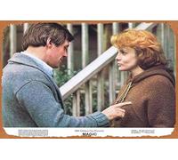 Zuhhgii Magic Lobby Card 7 Anthony Hopkins Ann-Margret Burgess Meredith Vintage Tin Sign, retro of Classic Old Film Poster Targa in metallo TV Bar Karaoke Man Cave Decorazione da parete 20 x 30 cm.