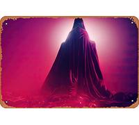 Zuhhgii Maje Magic and Fantasy People Concept Art metallo latta Sign - 20,3 x 30,5 cm look vintage poster decorazione da parete placca