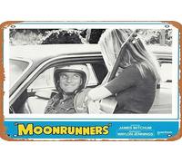 Zuhhgii Moonrunners 1975 Vintage Movie Poster Vintage Tin Sign,Retro of Classic Old Film Poster Metallo Targa TV Bar Karaoke Man Cave Wall Decor 20,3 x 30,5 cm