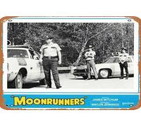 Zuhhgii Moonrunners 1975 Vintage Movie Poster Vintage Tin Sign,Retro of Classic Old Film Poster Metallo Targa TV Bar Karaoke Man Cave Wall Decor 20,3 x 30,5 cm