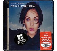 Zuhhgii Natalie Imbruglia - Left Of The Middle Targa in metallo vintage rock decorazione da parete uomo grotta cartello in latta palestra piscina bar bagno cortile garage pub cartello artistico da