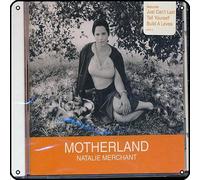 Zuhhgii Natalie Merchant - Targa in metallo vintage con musica rock e scritta "Motherland", decorazione da parete con uomo in stagno, per palestra, piscina, bar, cortile, garage, pub, 30,5 x 30,5 cm