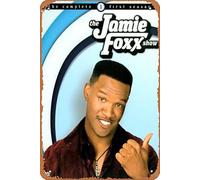 Zuhhgii Poster da parete in metallo The Jamie Foxx Show Celebrity Poster TV Movie Poster retrò regalo karaoke uomo grotta bar bar bar decorazione arte vintage cartelli in metallo 8 x 12