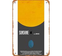 Zuhhgii Poster del film retrò in latta Sunshine Movie Poster Art Classic Film Televisione Poster Uomo Caverna Regalo Decorazione artistica da parete 20,3 x 30,5 cm.