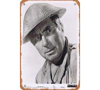 Zuhhgii Poster retrò classico del film THE DESERT RATS 1953 Movie Still Photo 14 Robert Newton ritratto vintage metallo latta segno vecchio TV film poster regalo karaoke bar pub club piatti decorativi