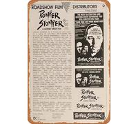 Zuhhgii Poster retrò del film Pagliaccetto Stomper 1992 Targa in latta, Vintage of Classic Old Film Poster Targa in metallo Targa TV Bar Regalo Karaoke Music Club Restaurant Man Cave Decorazione da