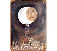 Zuhhgii Poster retrò del film Pan Twardowski 20,3 x 30,5 cm, poster cinematografico classico televisivo poster musicale negozio karaoke pub club regalo grotta uomo grotta regalo decorazione artistica