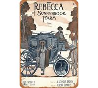 Zuhhgii Poster retrò del film Rebecca Of Sunnybrook Farm 1918, targa in metallo vintage del film antico classico poster in metallo per TV bar regalo karaoke music club ristorante uomo grotta