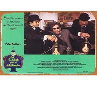 Zuhhgii Poster vintage classico del film The FIENDISH LOT OF FU MANCHU Original Lobby Card 8 Peter Sellers Helen Mirren Retro Metal Film TV poster regalo karaoke bar pub club parete decorativa