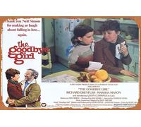 Zuhhgii Poster vintage classico del film The Goodbye Girl Original Lobby Card 4 Richard Dreyfuss Marsha Mason retro metallo TV poster regalo karaoke bar pub club piatti decorativi da parete uomo