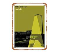 Zuhhgii Poster vintage con stampa artistica "There Is A Light That Never Goes Out, The Smiths", 20,3 x 30,5 cm, in metallo vintage, per casa, bar, pub, garage, decorazione regalo