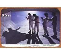 Zuhhgii Poster vintage del film A CLOCKWORK ARANCIO originale FOH 8 x 10 Lobby Card Still 12 Stanley Kubrick Targa in latta, retrò del classico vecchio film poster metallo cartello bar regalo karaoke